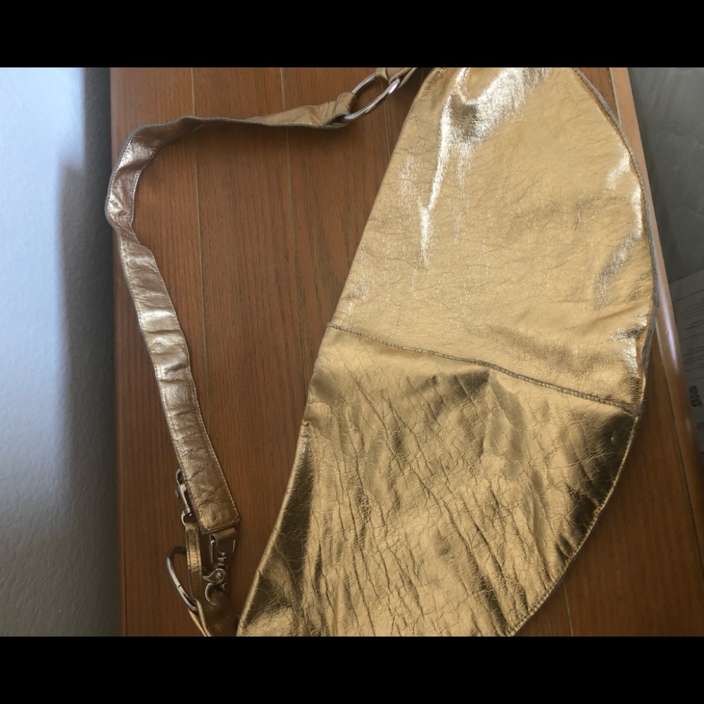 Alllison Burns Gold purse
